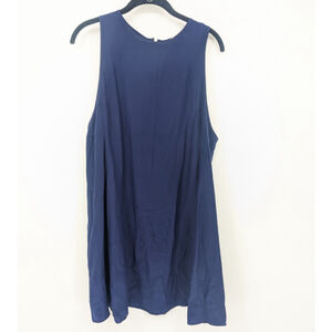 Amanda Uprichard Dress Womens Large Blue 100% Silk Cocktail Event Wedding Casual